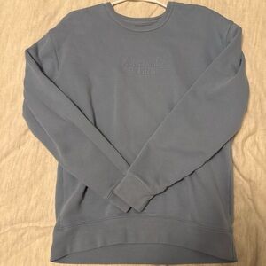 Abercrombie & Fitch Men's Slate Crewneck Sweater